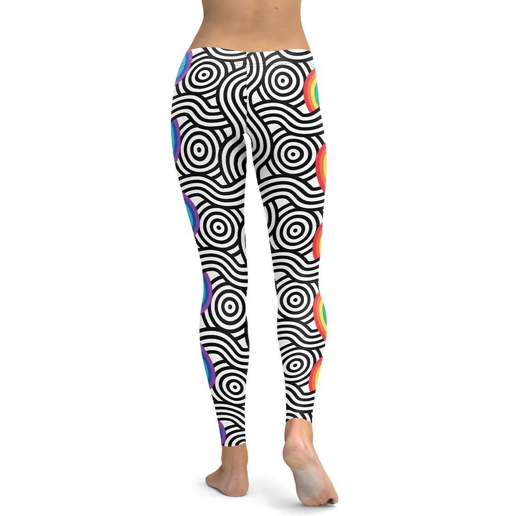 Rainbow Lines Leggings