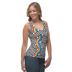 Rainbow Lines Tank Top
