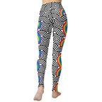 Rainbow Lines Yoga Leggings