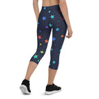 Rainbow Stars Capris