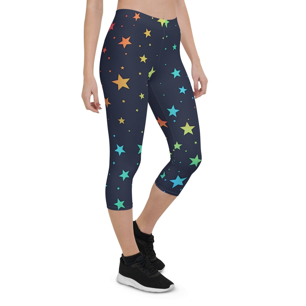 Rainbow Stars Capris