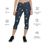 Rainbow Stars Capris