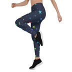 Rainbow Stars Leggings