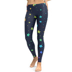 Rainbow Stars Leggings