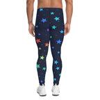 Rainbow Stars Men's Leggings