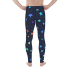 Rainbow Stars Men's Leggings