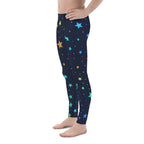 Rainbow Stars Men's Leggings