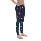 Rainbow Stars Men's Leggings