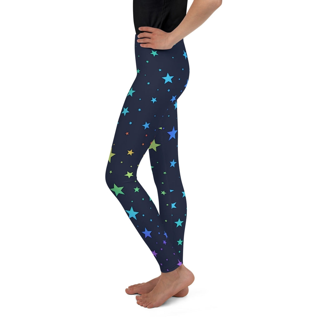 Rainbow Stars Youth Leggings