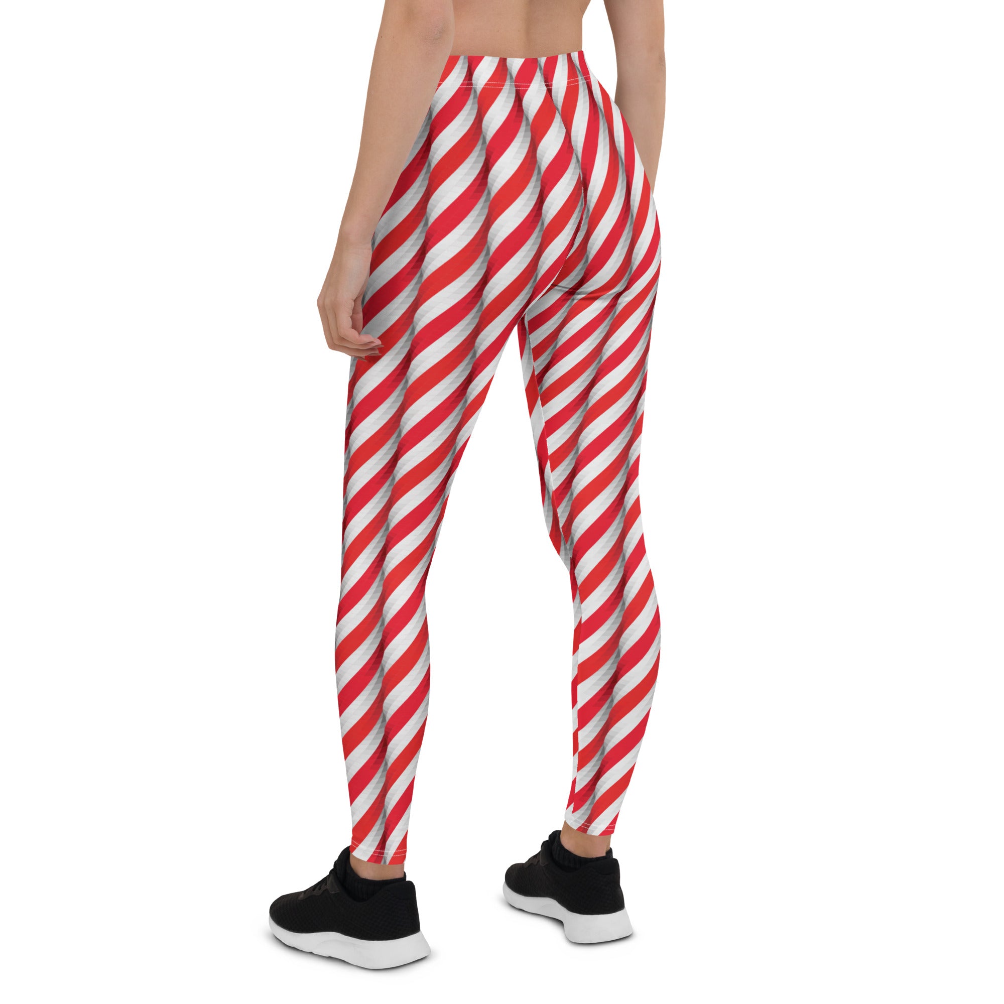 Real Candy Cane Leggings