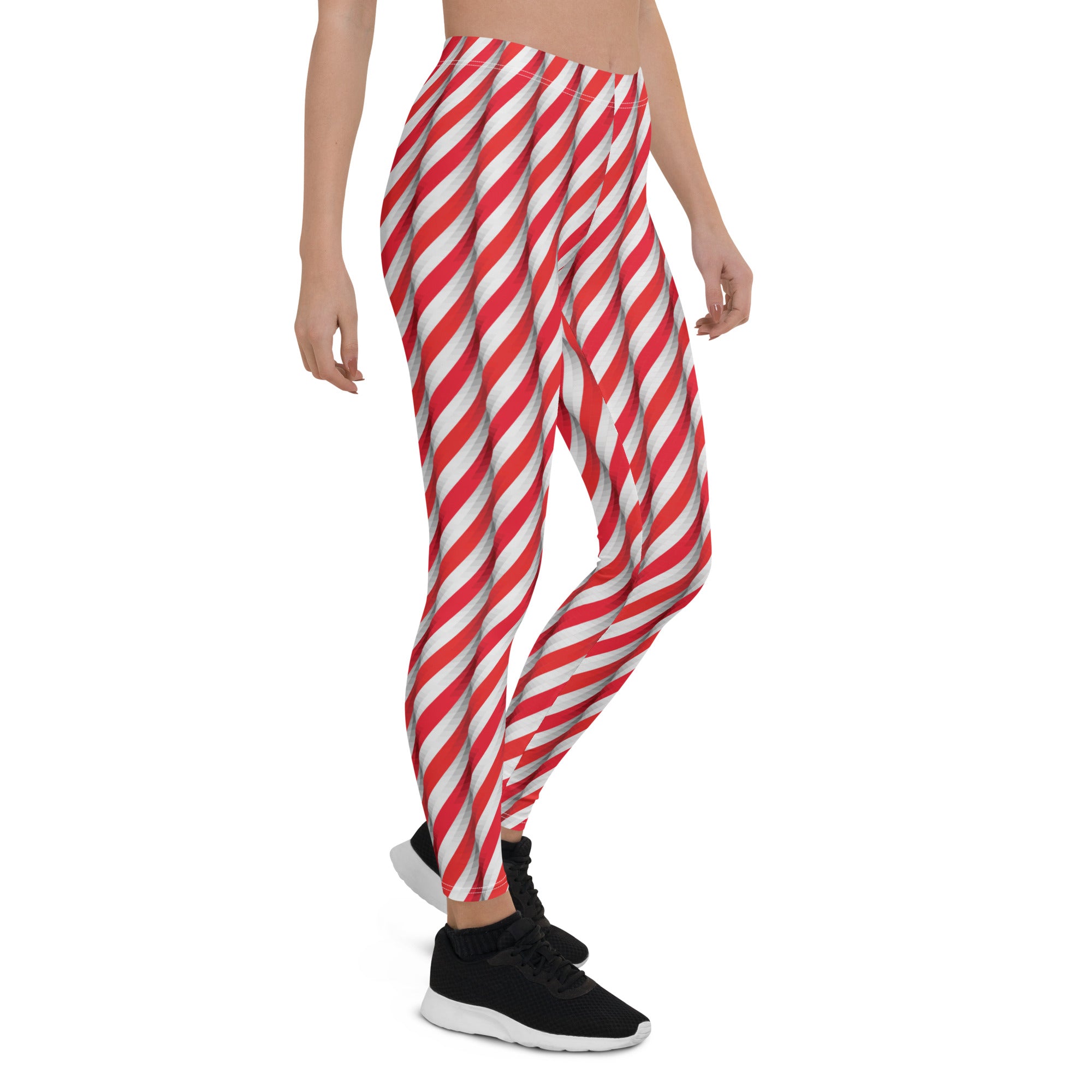 Real Candy Cane Leggings