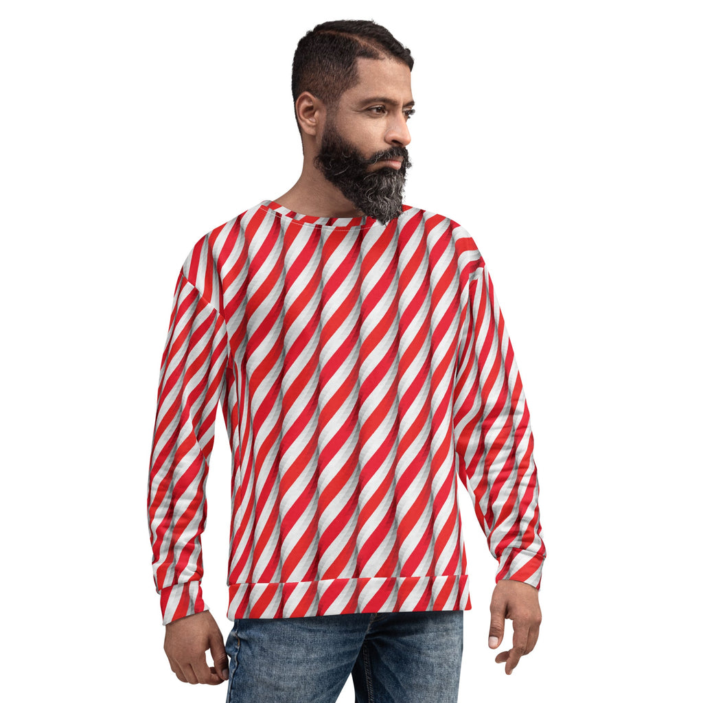 Real Candy Cane Sweatshirt