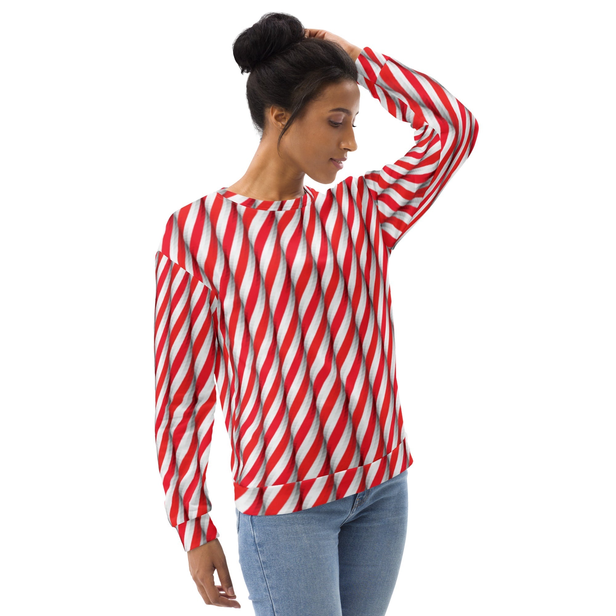 Real Candy Cane Sweatshirt