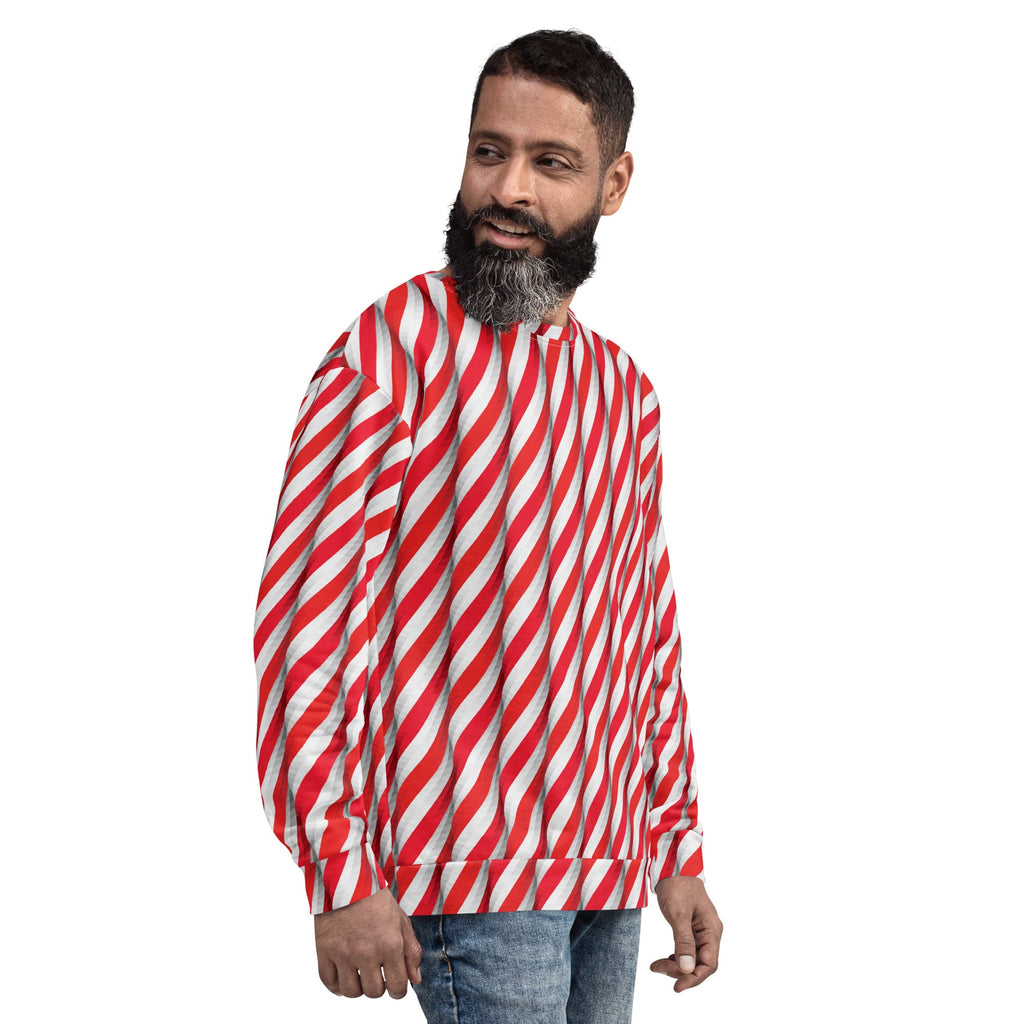 Real Candy Cane Sweatshirt