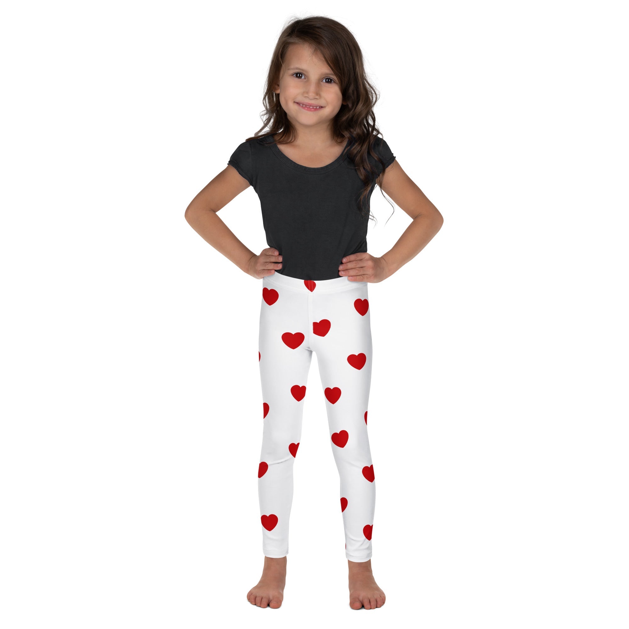 Red Hearts Kid's Leggings