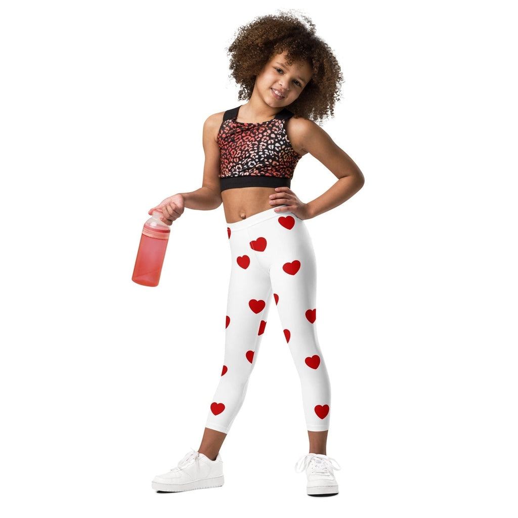 Red Hearts Kid's Leggings