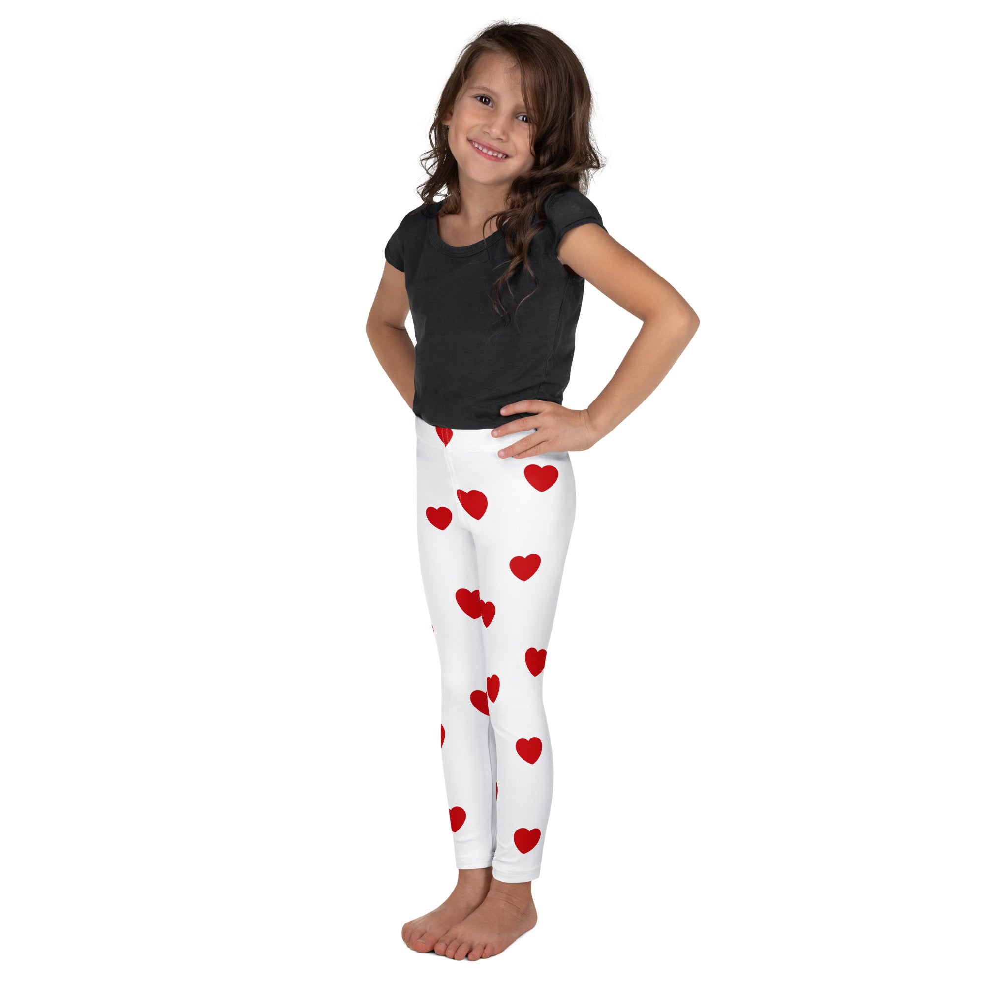 Red Hearts Kid's Leggings