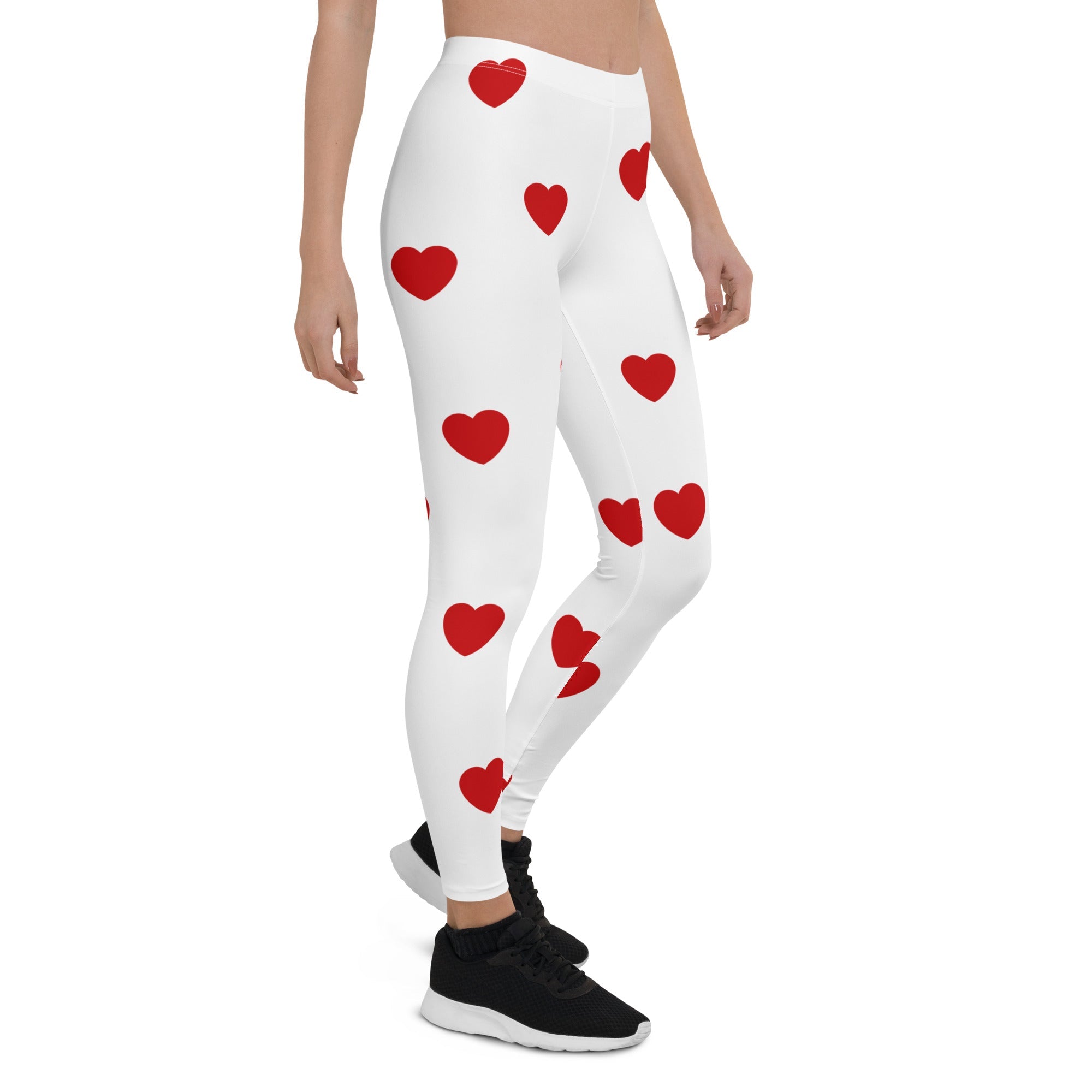 Red Hearts Leggings