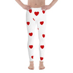 Red Hearts Men's Leggings