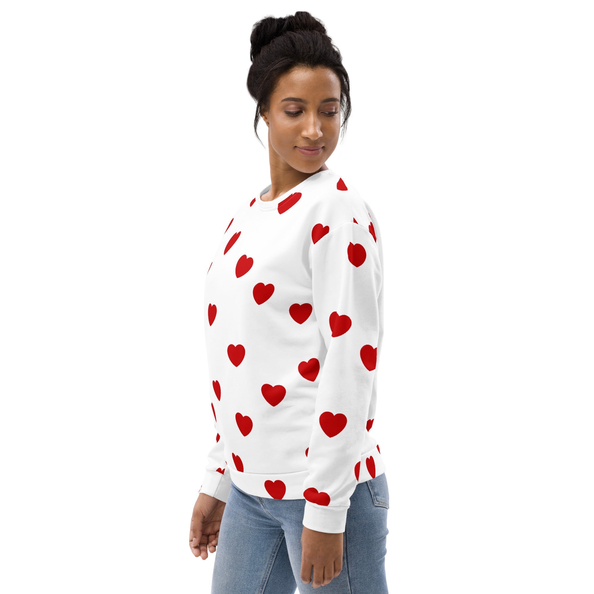 Red Hearts Sweatshirt