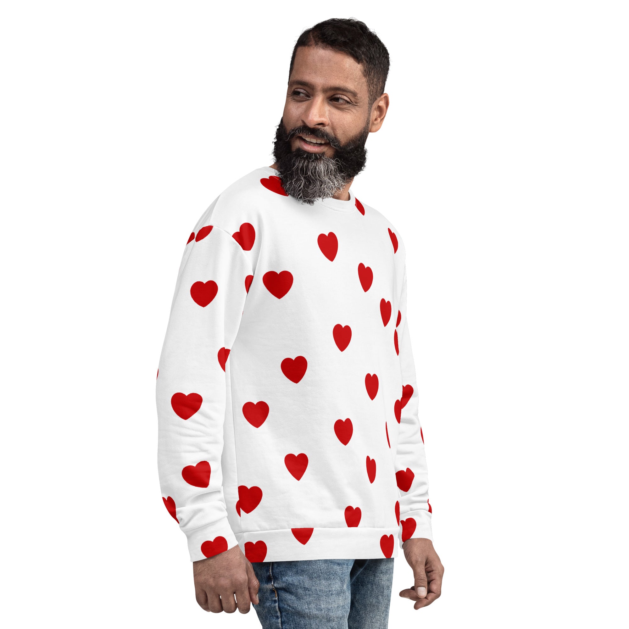 Red Hearts Sweatshirt