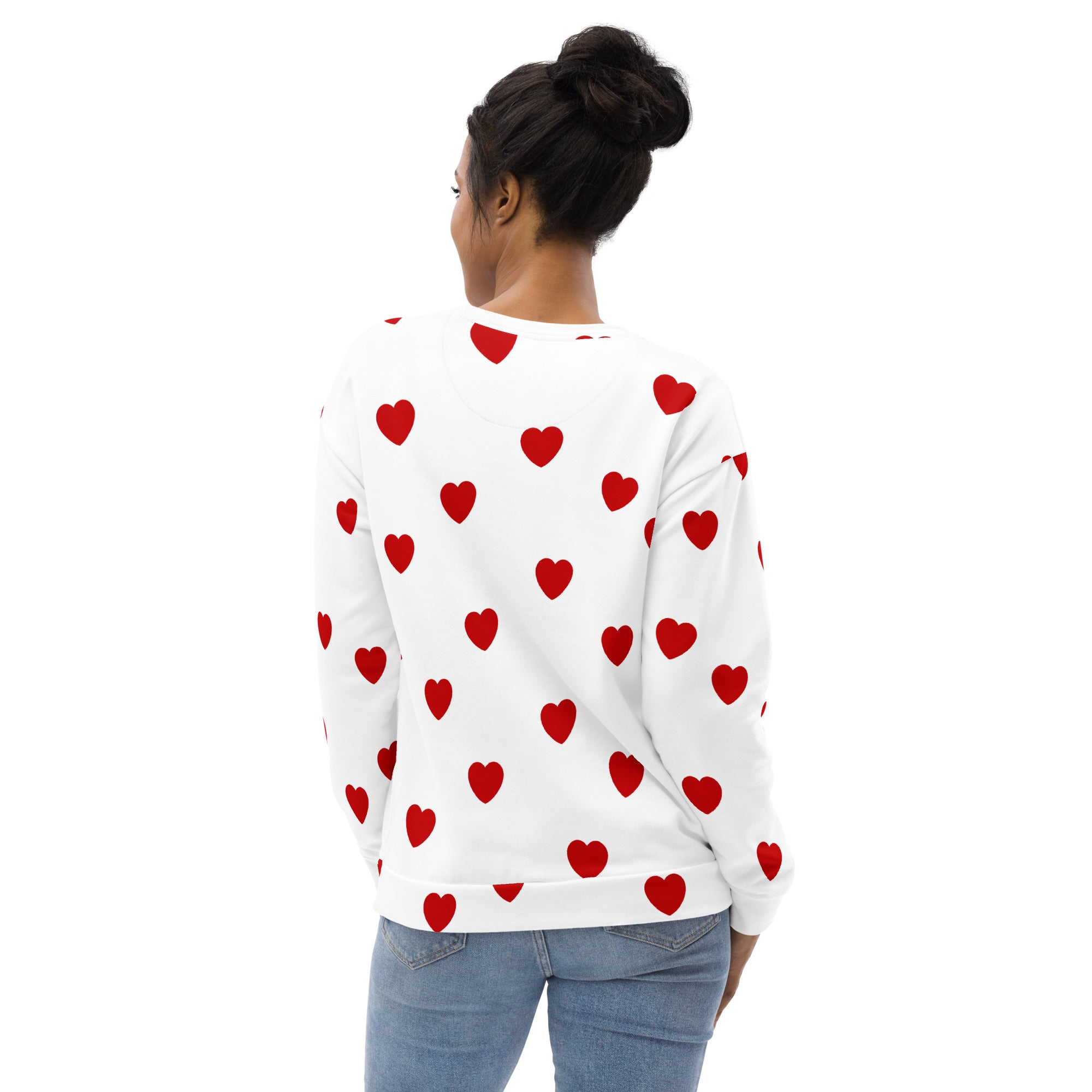 Red Hearts Sweatshirt