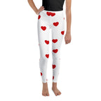Red Hearts Youth Leggings