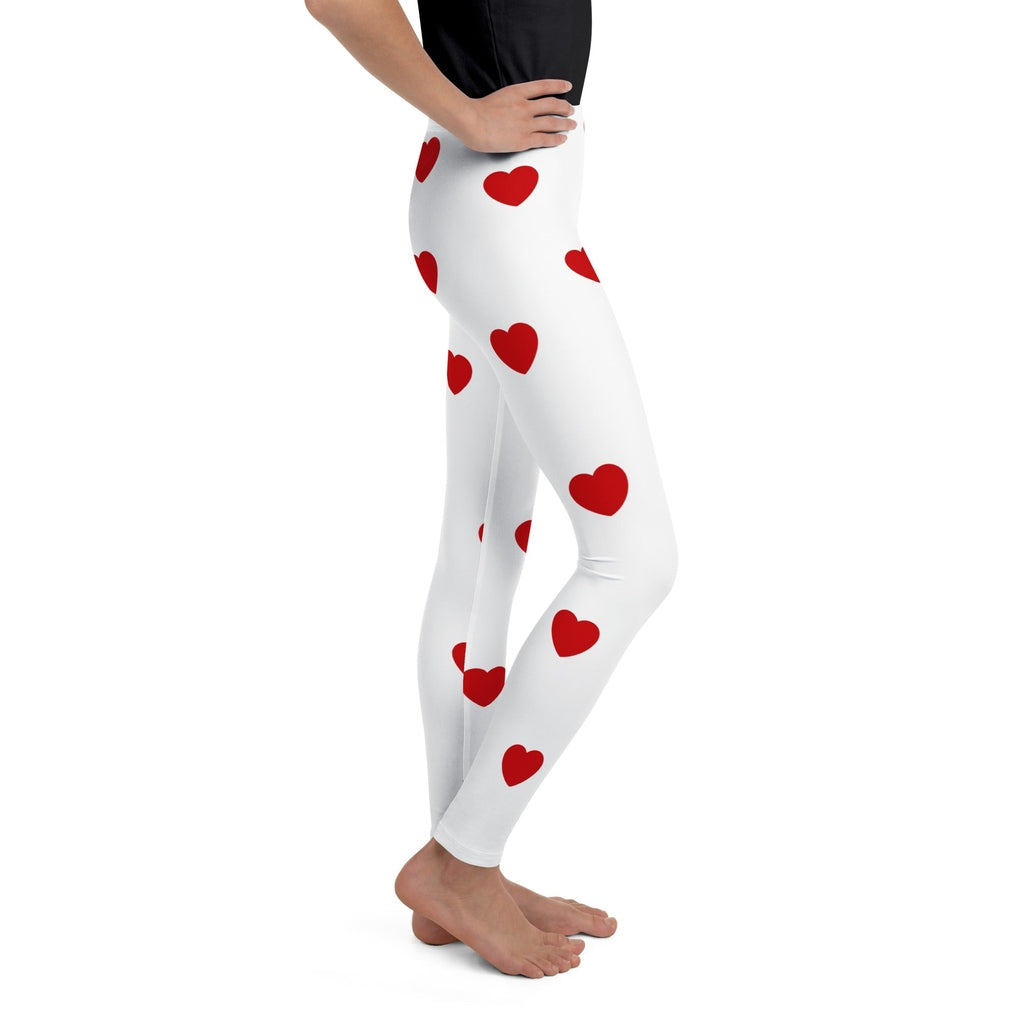 Red Hearts Youth Leggings