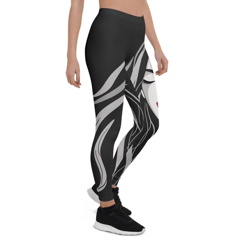 Red Lip Muse Leggings