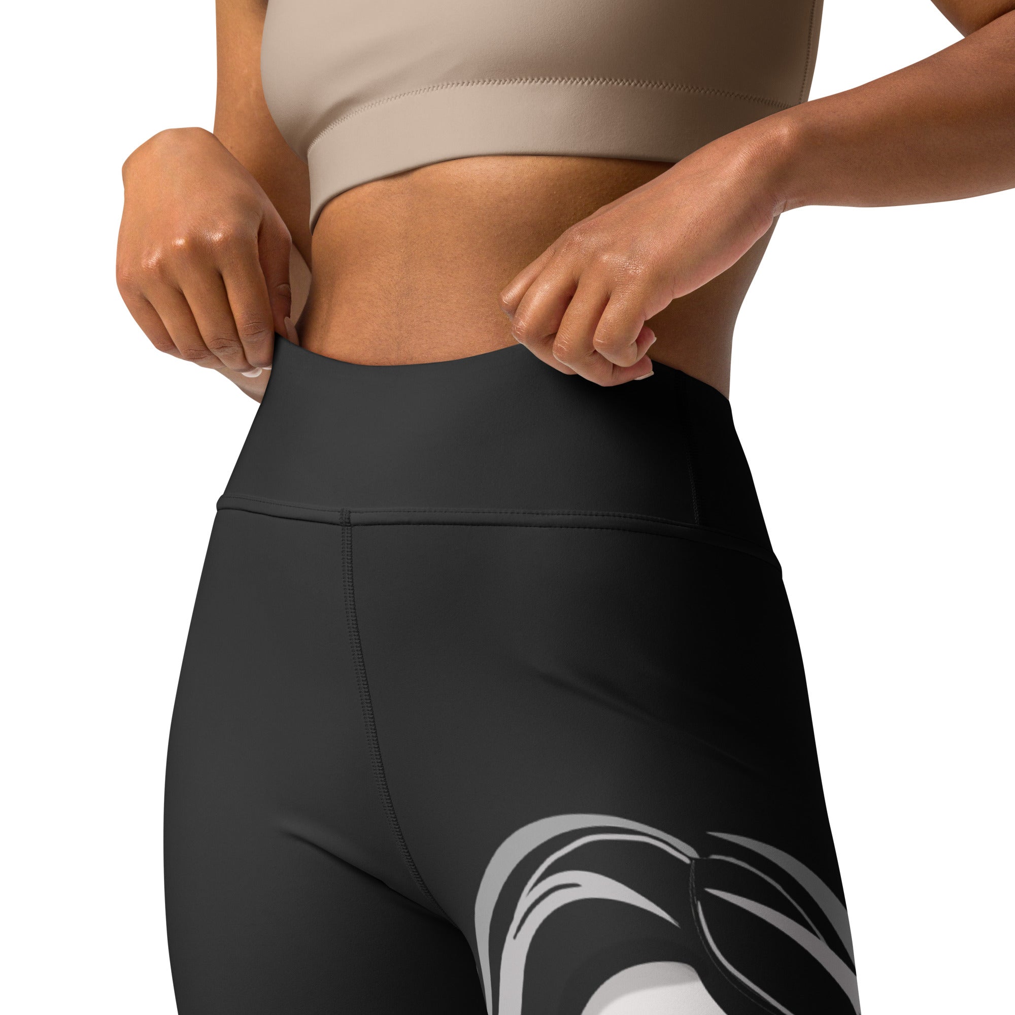 Red Lip Muse Yoga Leggings