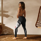 Red Lip Muse Yoga Leggings