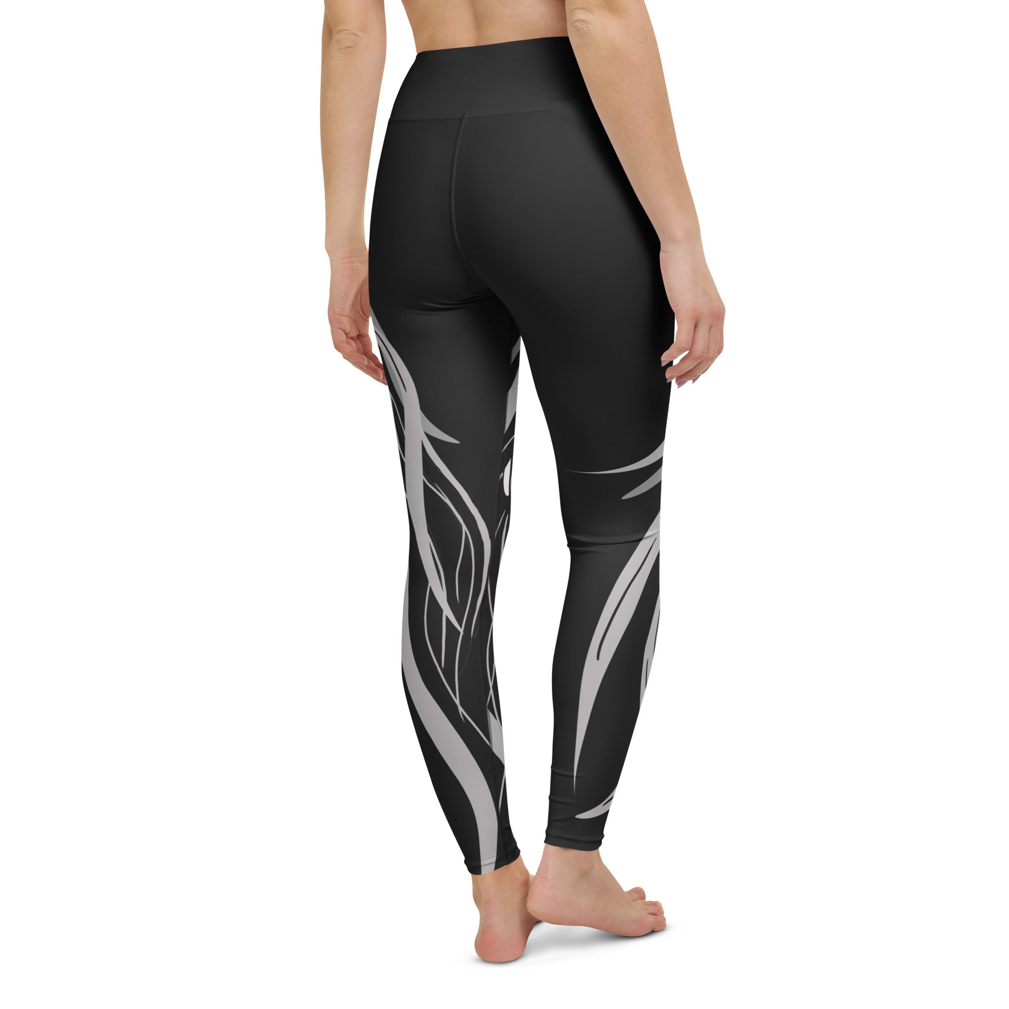 Red Lip Muse Yoga Leggings