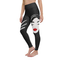 Red Lip Muse Yoga Leggings