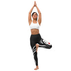 Red Lip Muse Yoga Leggings