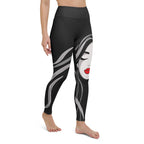 Red Lip Muse Yoga Leggings