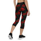 Red Roses Capris