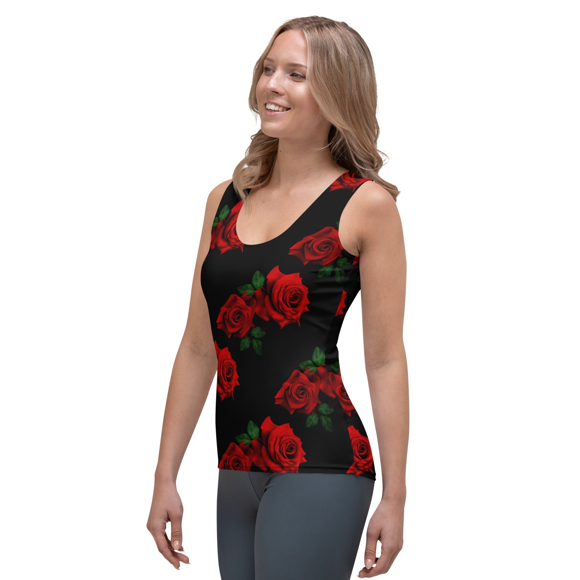 Red Roses Tank Top