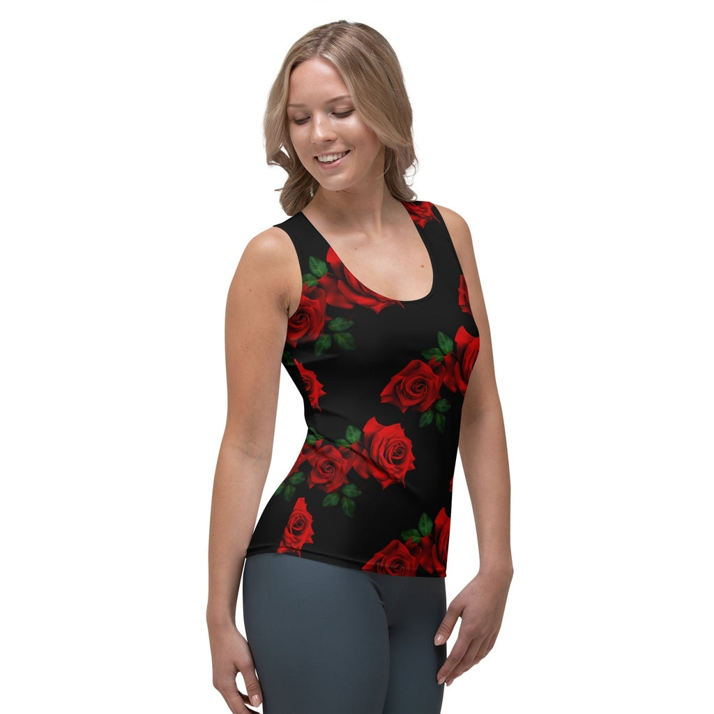 Red Roses Tank Top