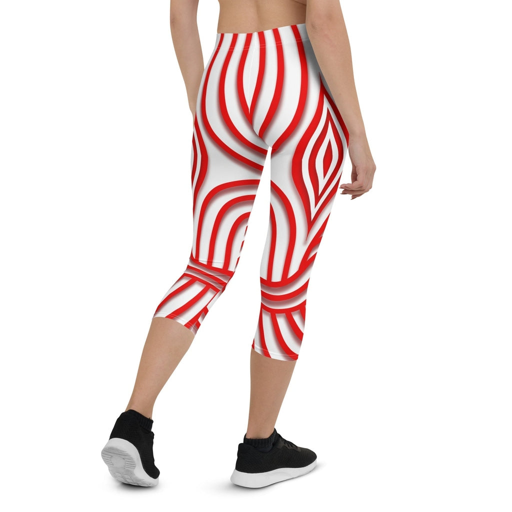Target Capris Red Target Capris | FIERCEPULSE