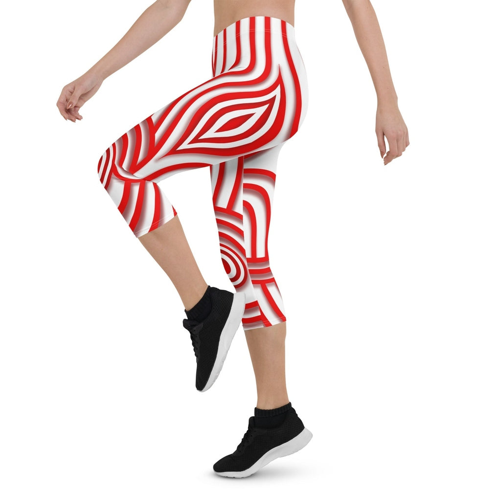 Red Target Capris