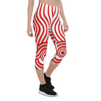 Red Target Capris