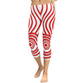 Red Target Capris