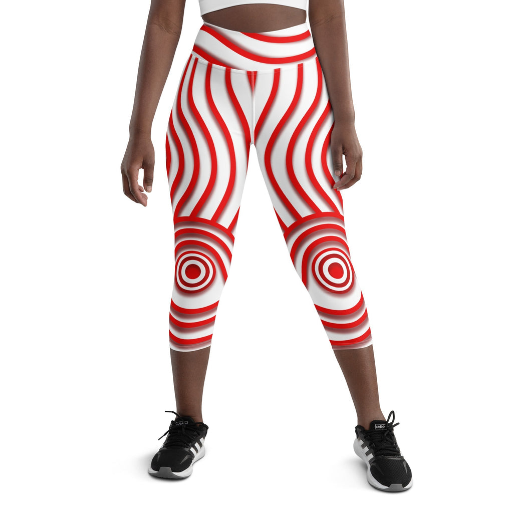 Target Capris Red Target Yoga Capris | FIERCEPULSE