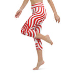 Red Target Yoga Capris