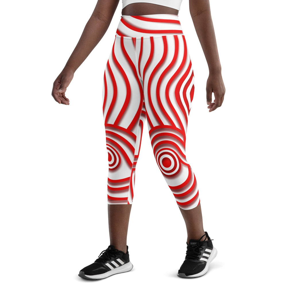 Target Capris Red Target Yoga Capris | FIERCEPULSE