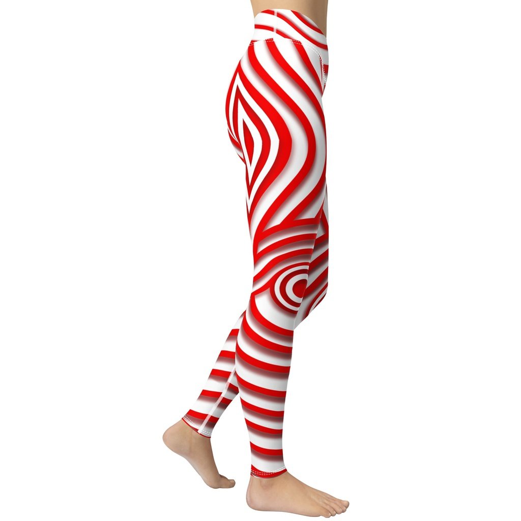 Red Target Yoga Leggings