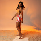 Red Target Yoga Shorts