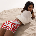 Red Target Yoga Shorts