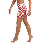 Red Target Yoga Shorts