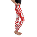 Red Target Youth Leggings